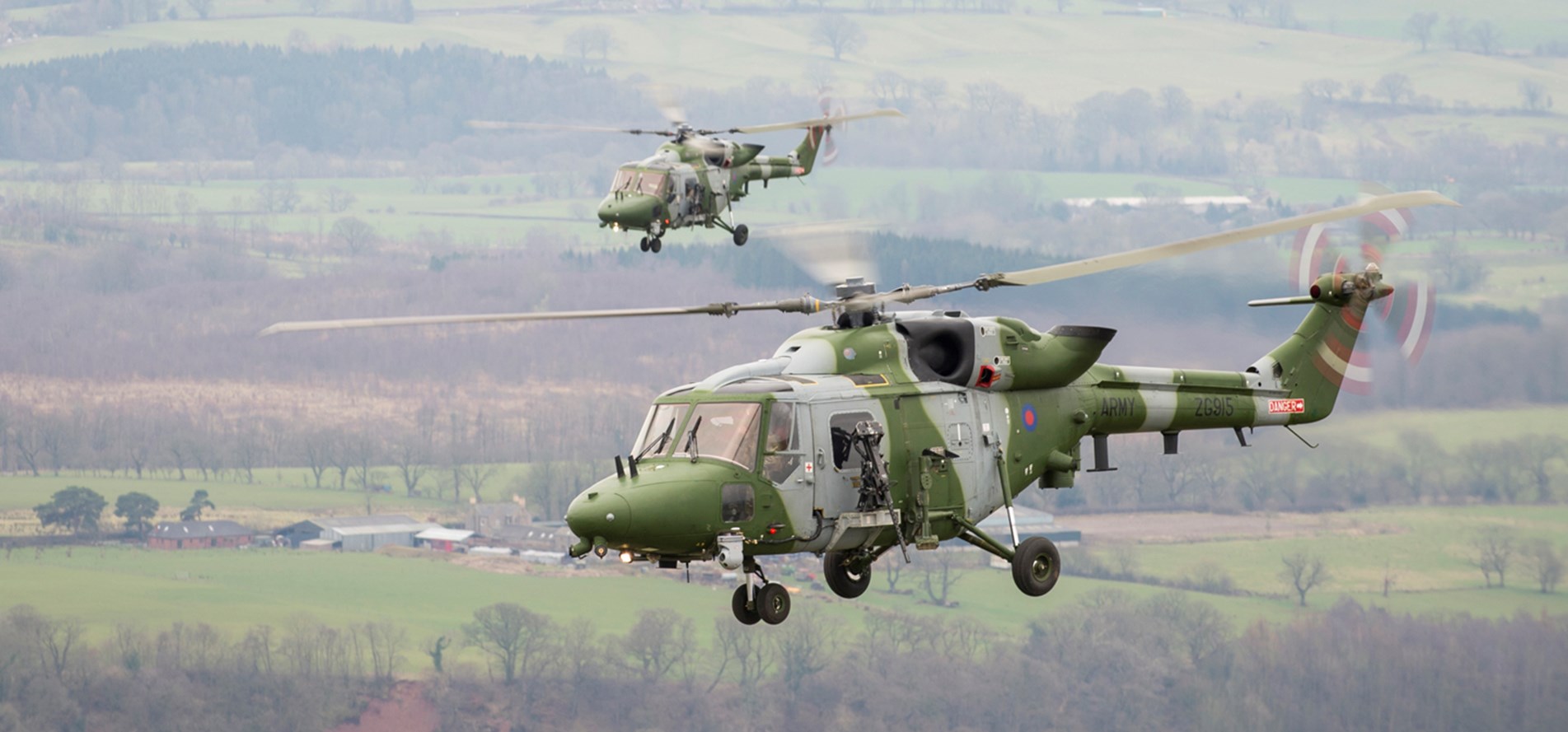 British Army  Wildcat Mk1 Helicopters