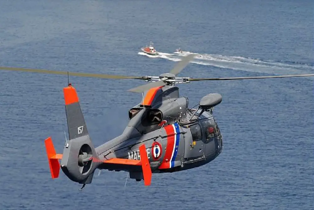 French Navy AS365F Dauphin Pedro Helicopters