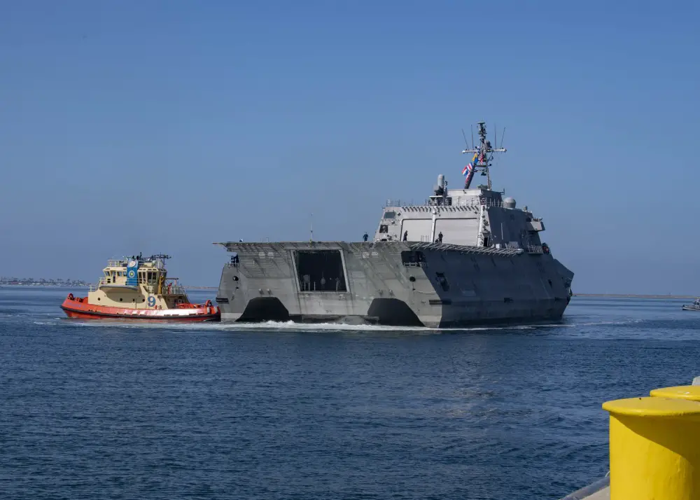US Navy USS Kansas City (LCS 22) Arrives at San Diego Homeport