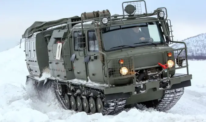 GAZ-3344-20 Aleut Articulated All-terrain Vehicle (ATV)