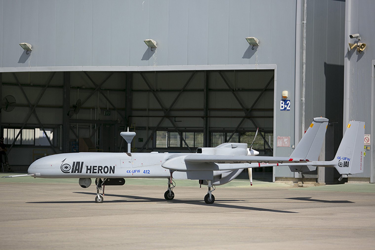 Greece to lease IAI Heron Drones Mainly for Maritime Surveillance