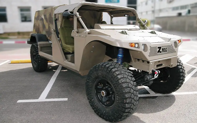 Ido Cohen Zmag off-road vehicle 