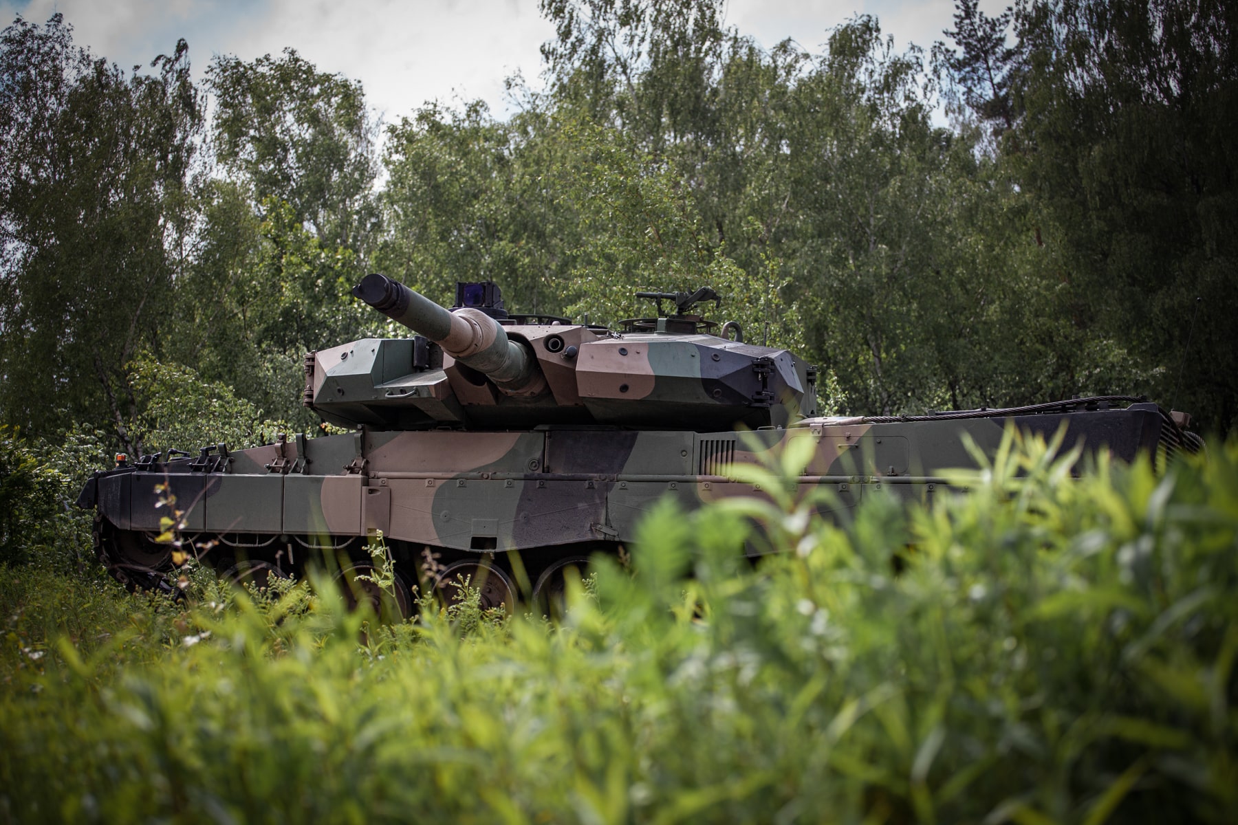 Polish Army Upgraded Leopard 2PL Main Battle Tanks