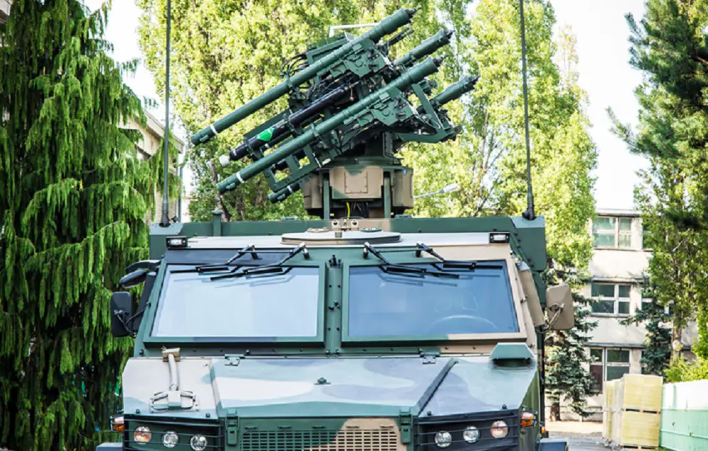 Polish Land Forces Poprad Self-Propelled Surface to Air Missile (SAM)