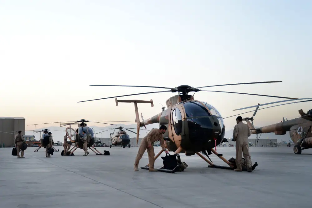 Raytheon Technologies to Train Afghan Air Force Pilots