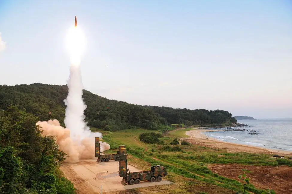 South Korea Tests New Hyunmoo-4 Ballistic Missile