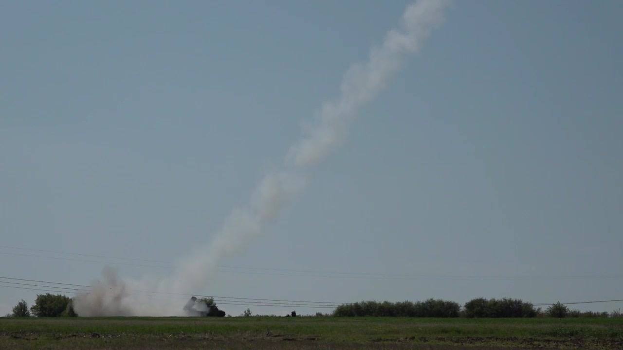 Serbian Army Modernized Oganj 122mm Multiple Launch Rocket System