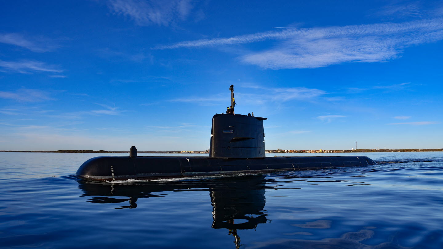 Swedish Navy Receives Modified Submarine HSwMS Gotland