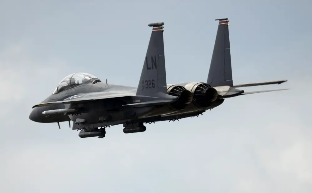 U.S. Air Force F-15s, F-16s and KC-135s Participate in Large Force Exercise