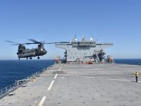 UAE Military Pilots Conduct Landing Qualifications Aboard USS Lewis B. Puller