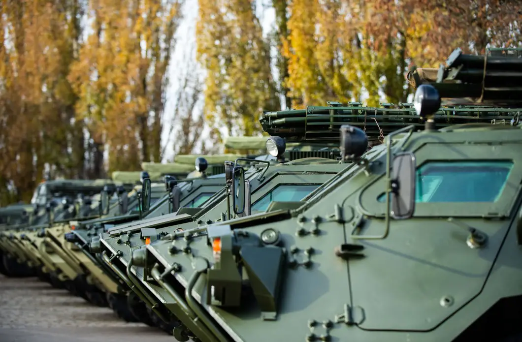 Ukrainian Army Receives BTR-4E Armored Personnel Carriers