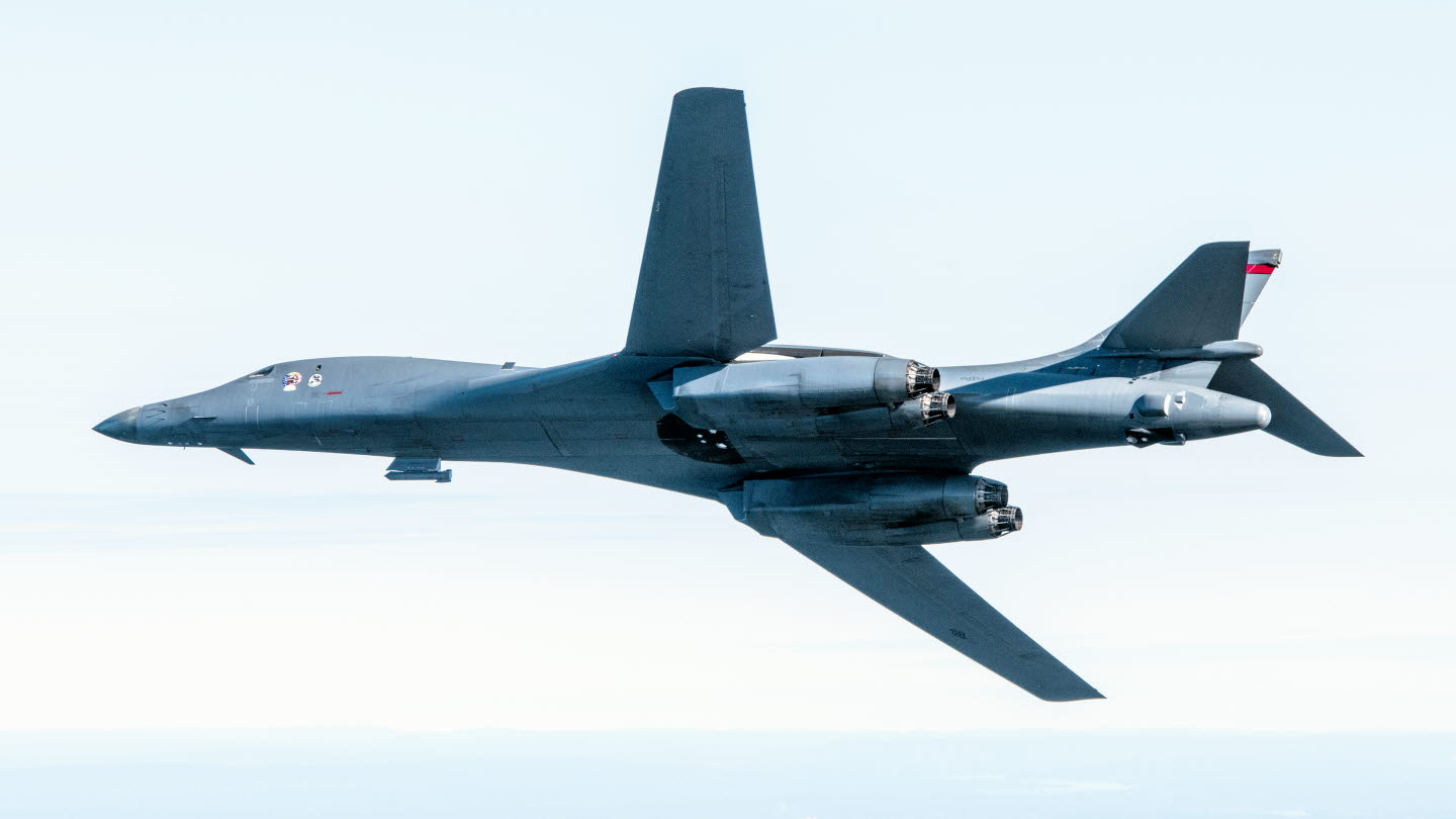 US Air Force B-1B Lancer Bombers