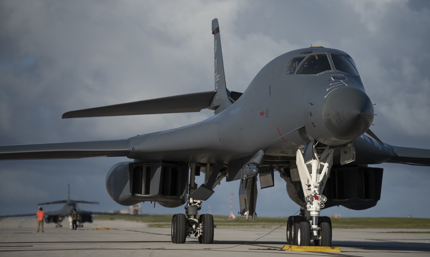US Air Force B-1B Lancers Return to Guam After Training Mission in East China Sea