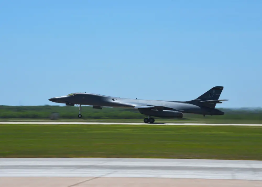 US Air Force B-1B Lancers Return to Guam for Bomber Task Force Deployment
