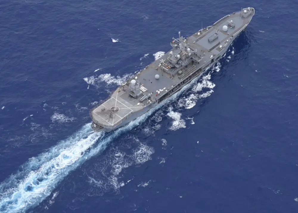 US Navy USS Blue Ridge Arrives in Okinawa for Limited Port Call
