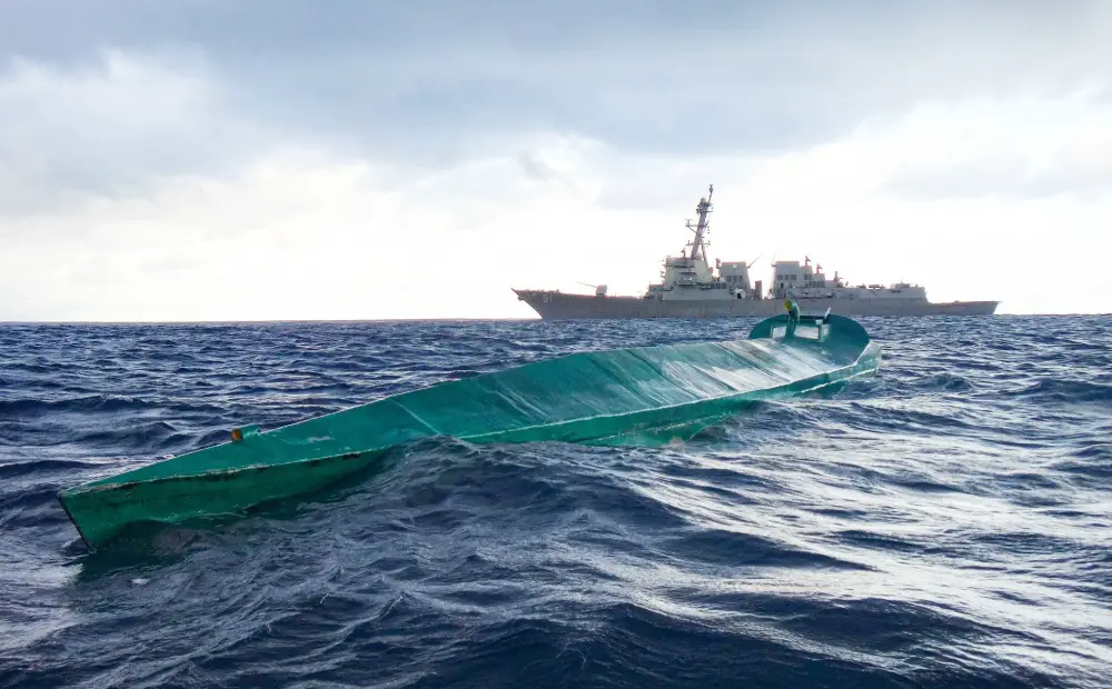 US Navy USS Pinckney Takes Down Drug Vessel and Seizes Over $28 Million of Cocaine