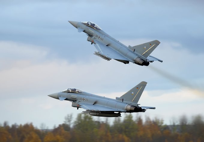 Airbus to Integrate ESCAN Radars in German and Spanish Eurofighter Typhoons