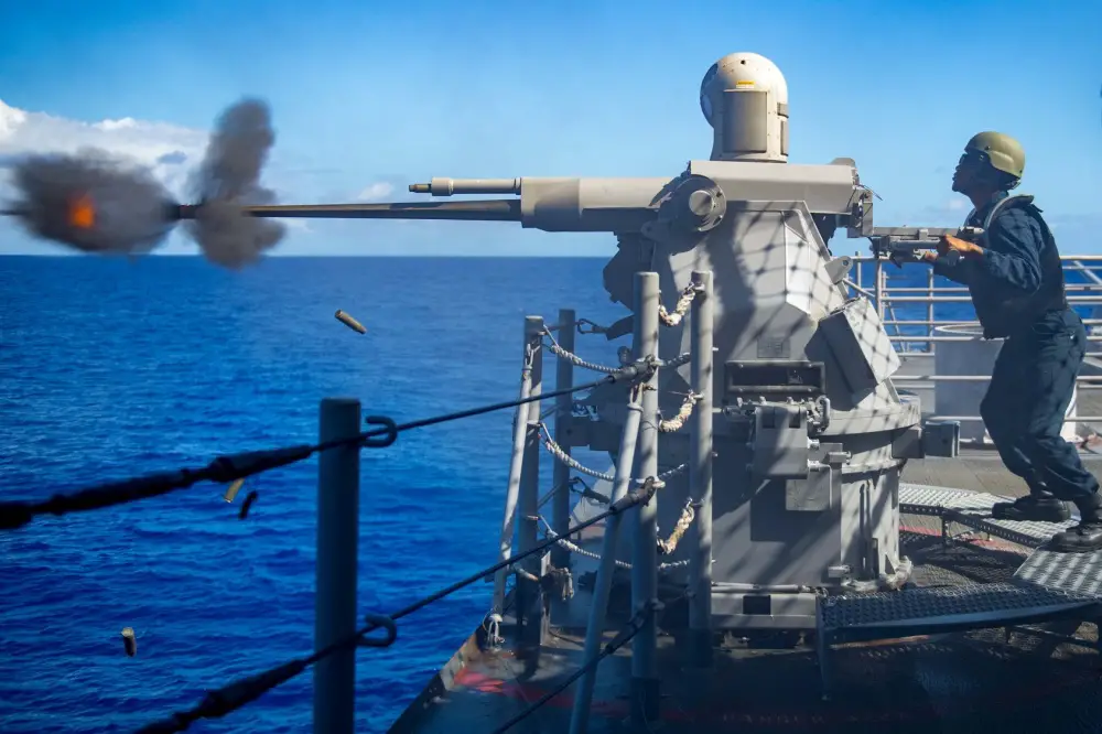 BAE Systems Awards MK 38 MOD 3 Machine Gun System (MGS) for US Navy