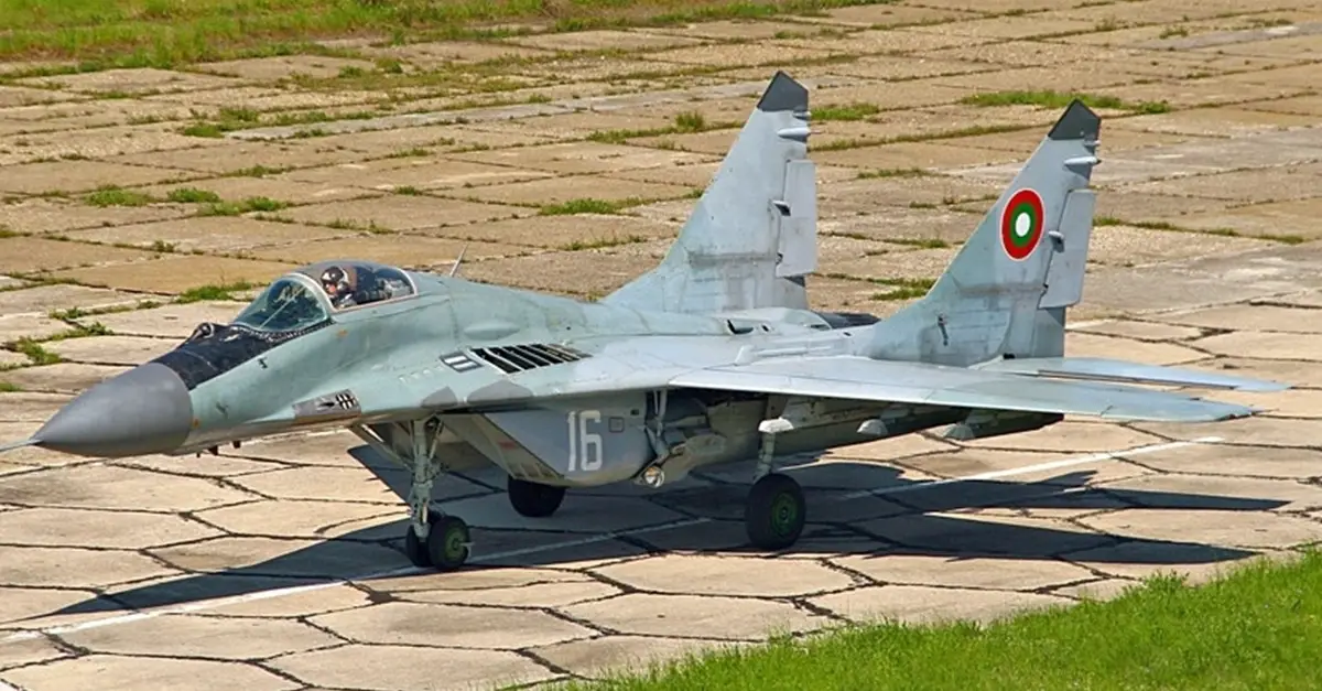 Bulgarian Air Force MiG-29 fighter jets