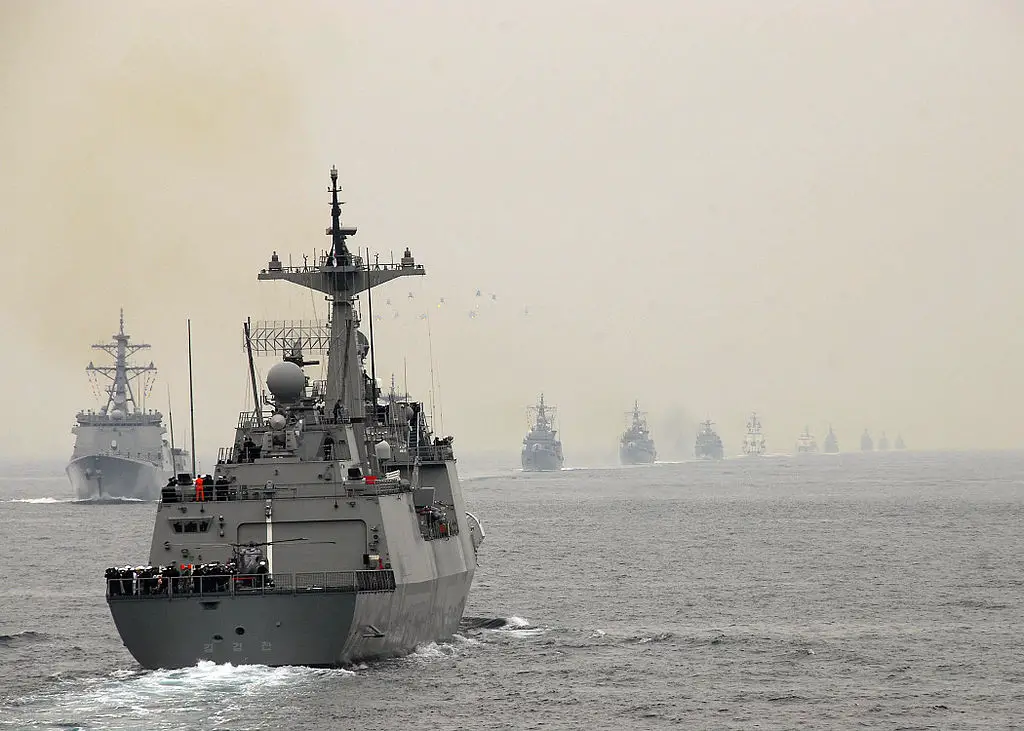 Republic of Korea Navy  ROKS Kang Gamchan (DDH-979) Multipurpose Destroyer
