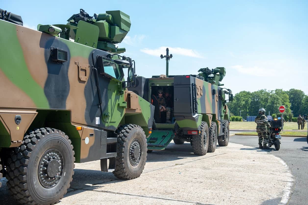 French Army VBMR Griffon Multi-Role Armored Vehicle 