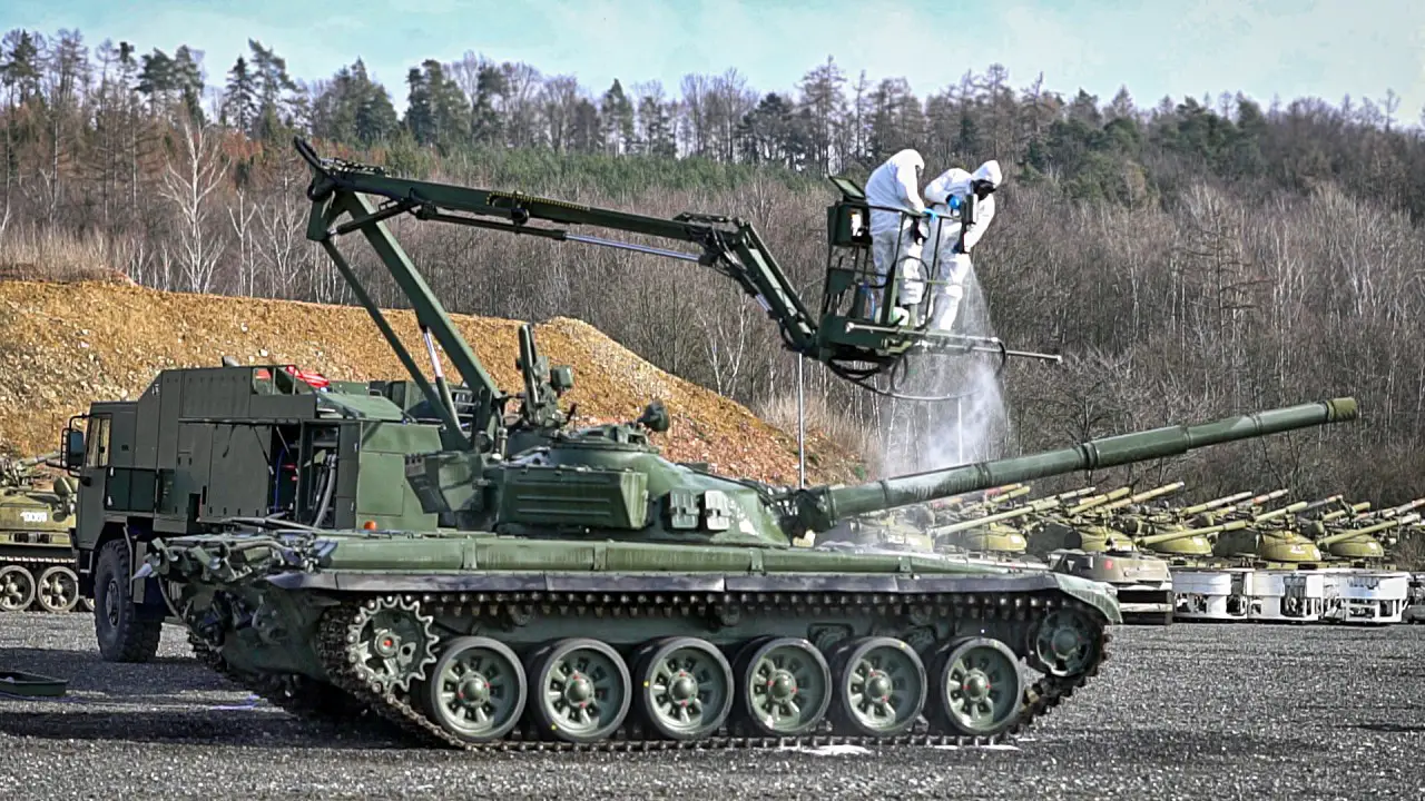 Excalibur Army Decon Vehicle