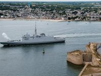 French Navy Normandie (D651) FREMM-Class Frigate