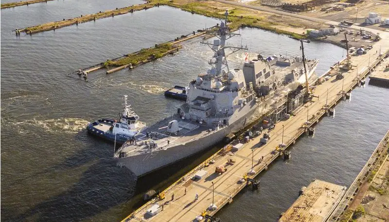 Ingalls Shipbuilding Completes East Bank Reactivation Project