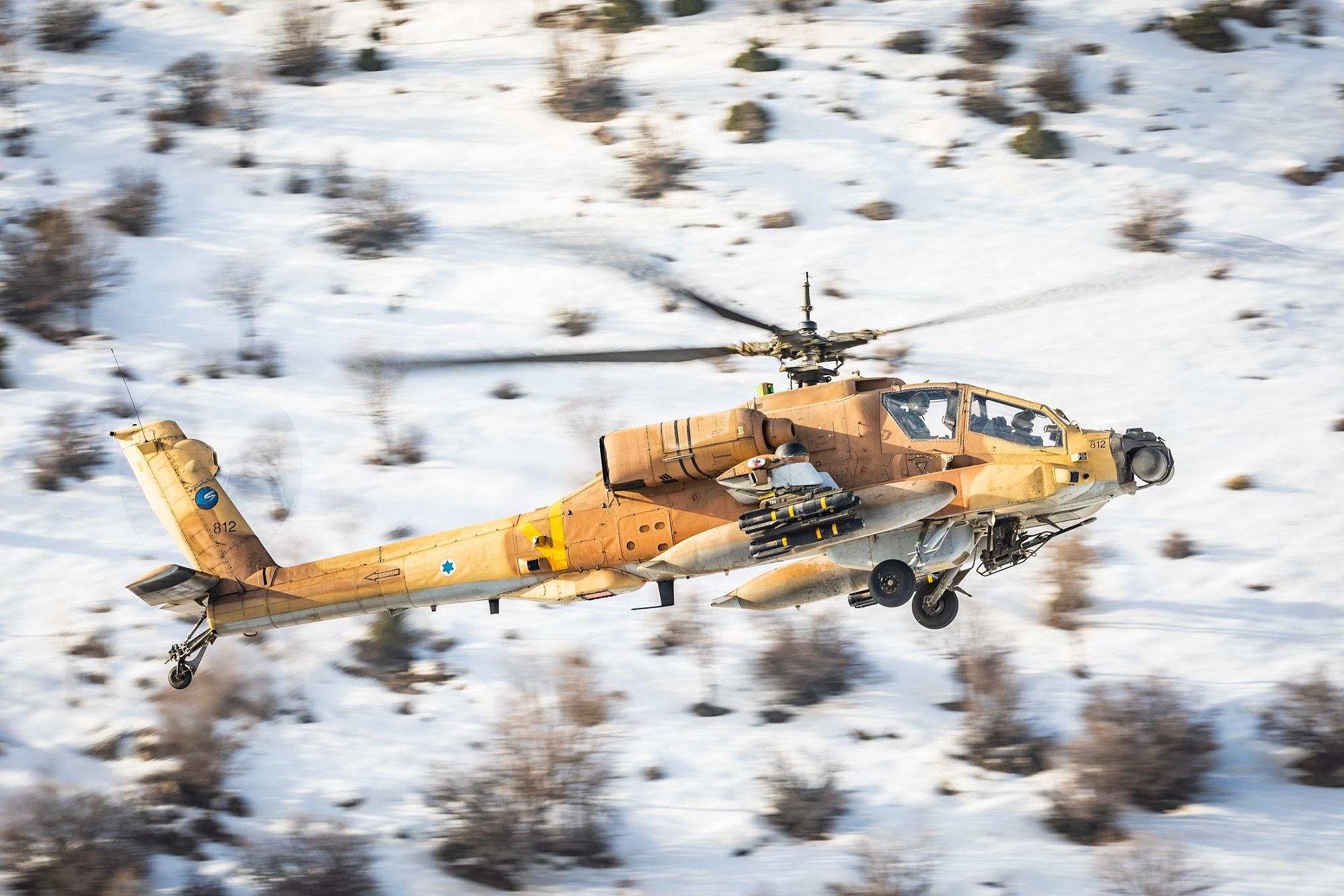 Israeli Air Force Boeing AH-64 Apache Attack Helicopter