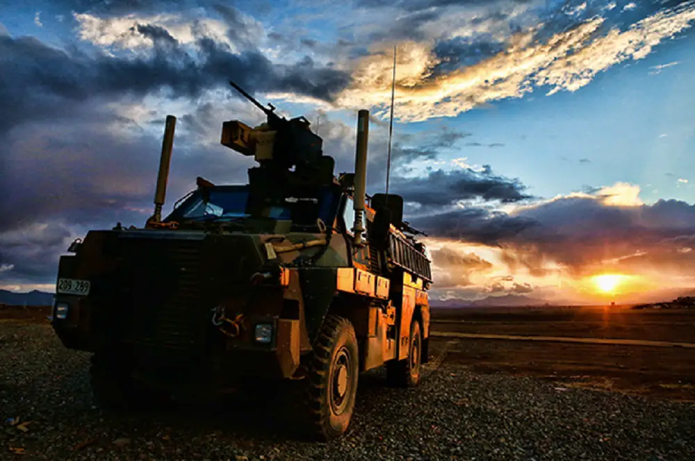 Australian Army Thales Bushmaster Protected Vehicles