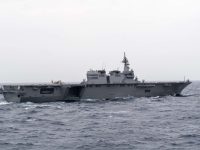 Japenese Izumo-Class Helicopter Destroyer Converted to Aircraft Carriers