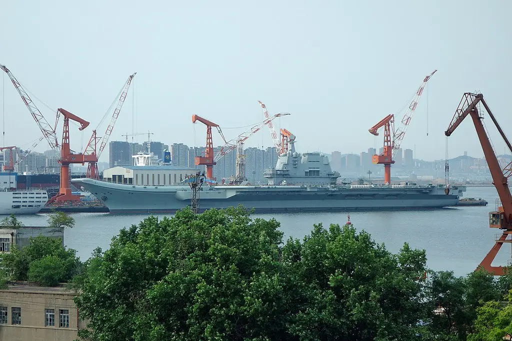 New Chinese Aircraft Carrier Resumes Sea Trials