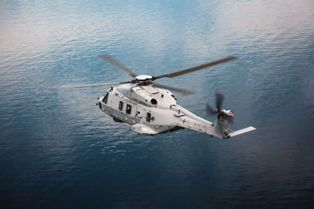 German Navy NH90 Sea Lion Maritime Helicopter