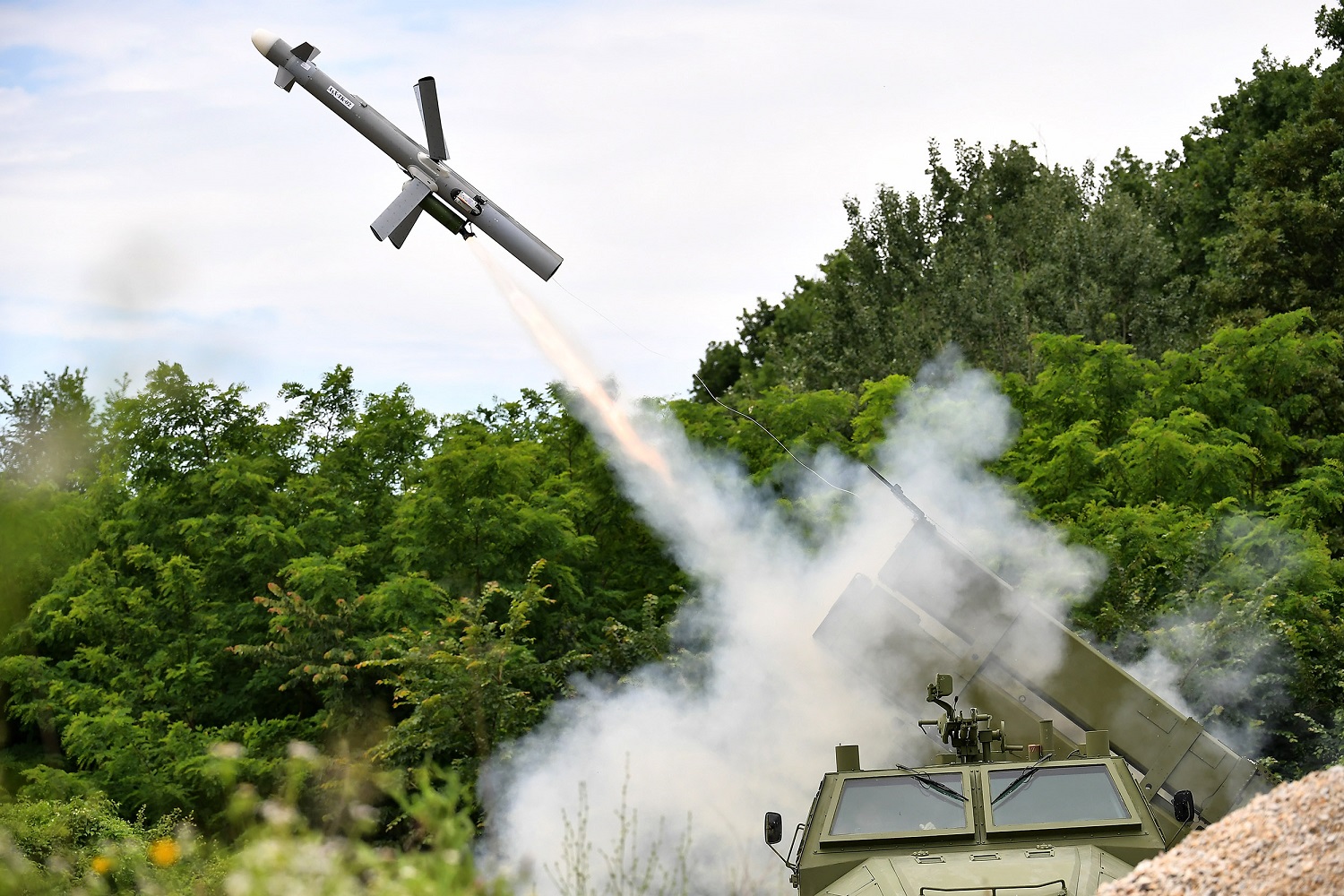 Serbia Armed Forces Modernized Oganj Multiple Rocket Launcher