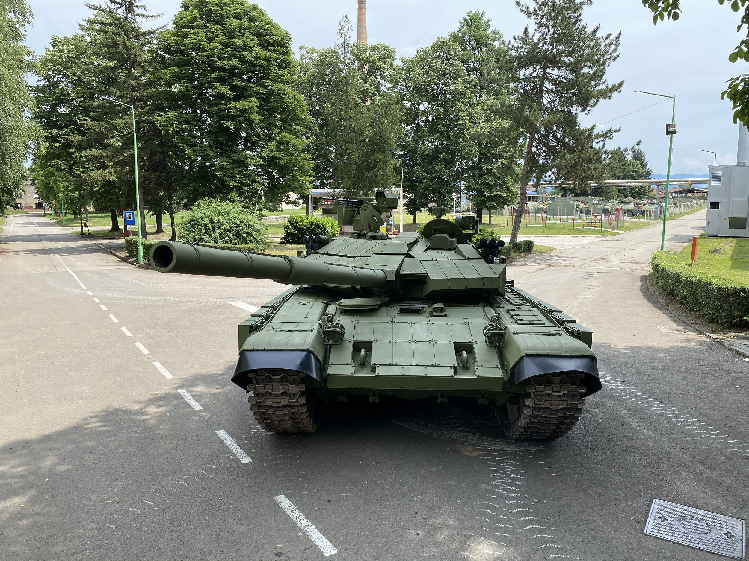  Serbia Army M-84 AS1 Main Battle Tanks