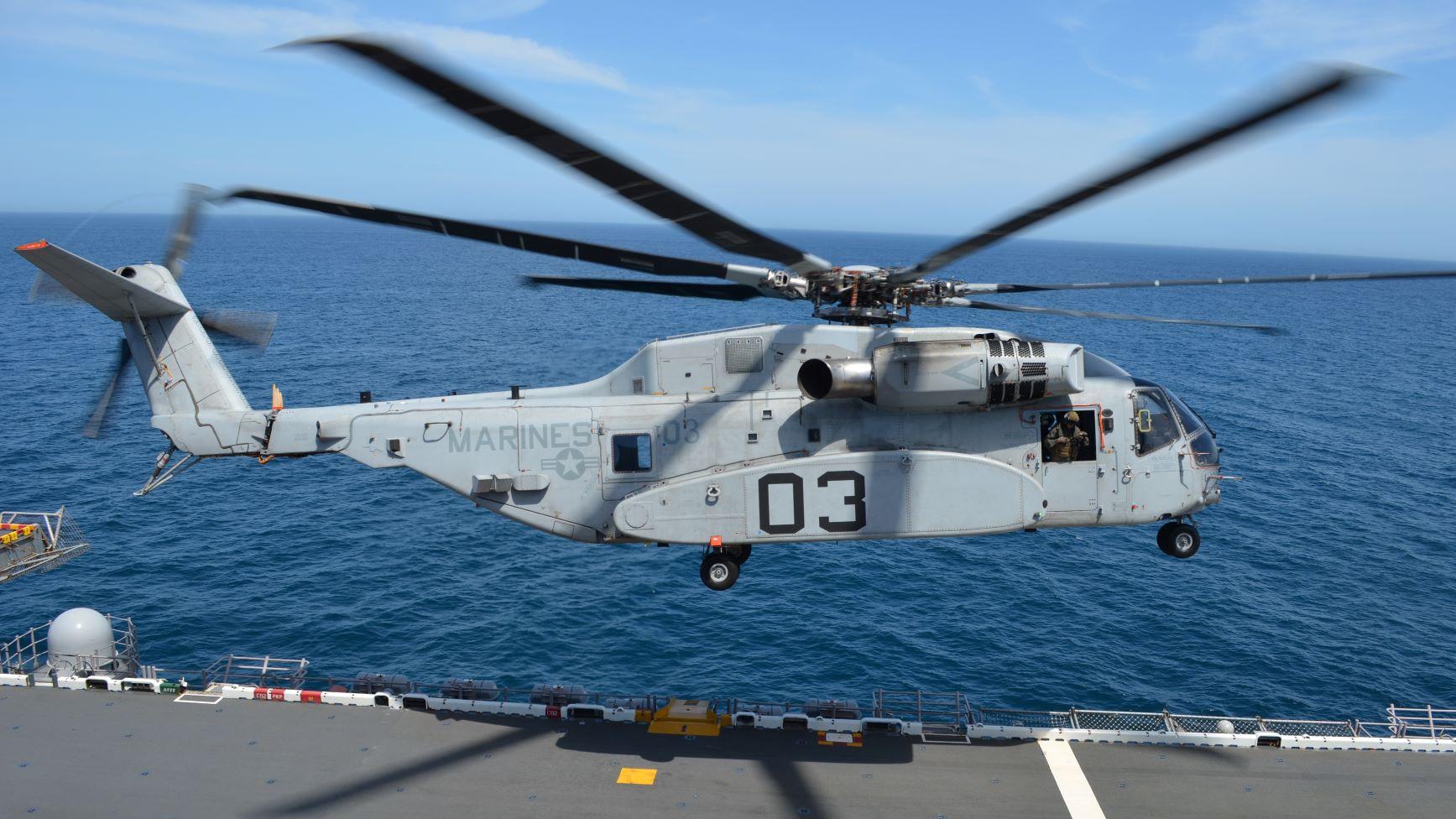 Sikorsky CH-53K King Stallion Helicopter Completes Initial Sea Trials