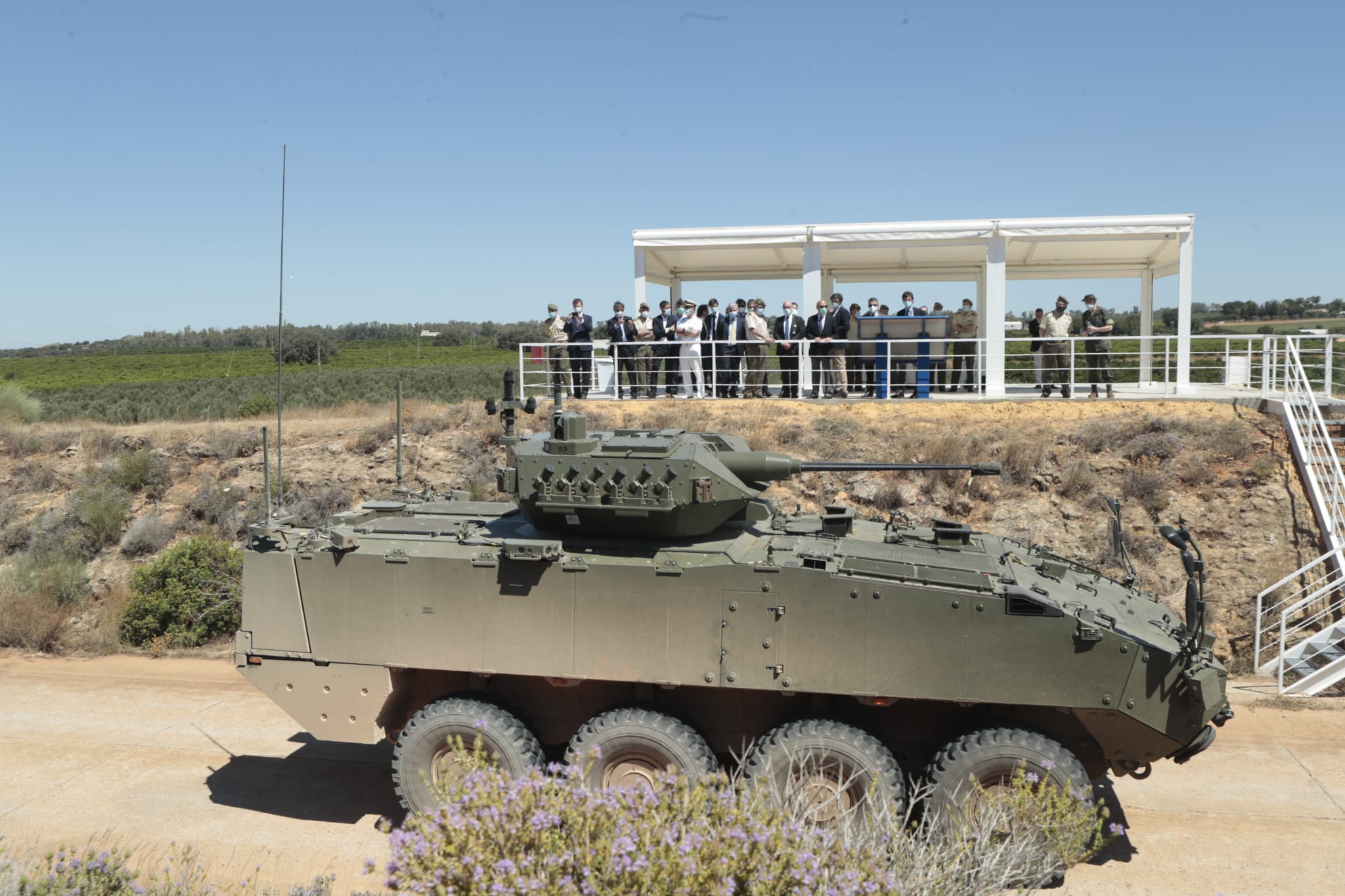 Spanish Army VCR 8x8 Wheeled Combat Vehicles Demonstrator Program