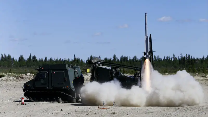 Swedish Army Tests RBS 98 Air Defense Missile System
