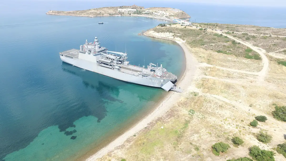 Turkish Navy Bayraktar-Class Landing Ship Tank (LST)