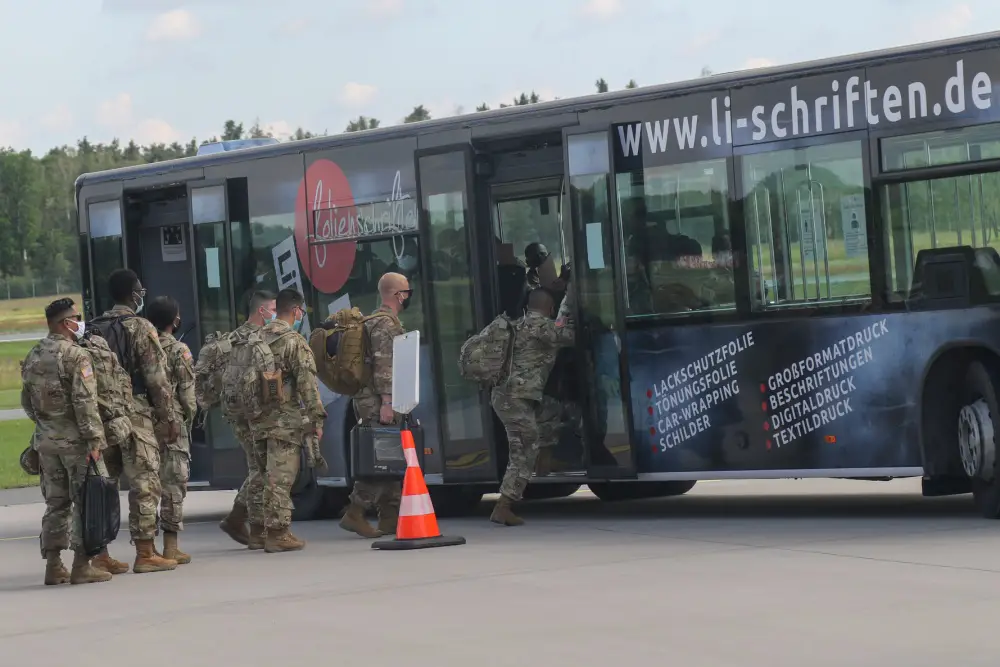 US Army 101st Combat Aviation Brigade Arrives in Germany in Support of Atlantic Resolve