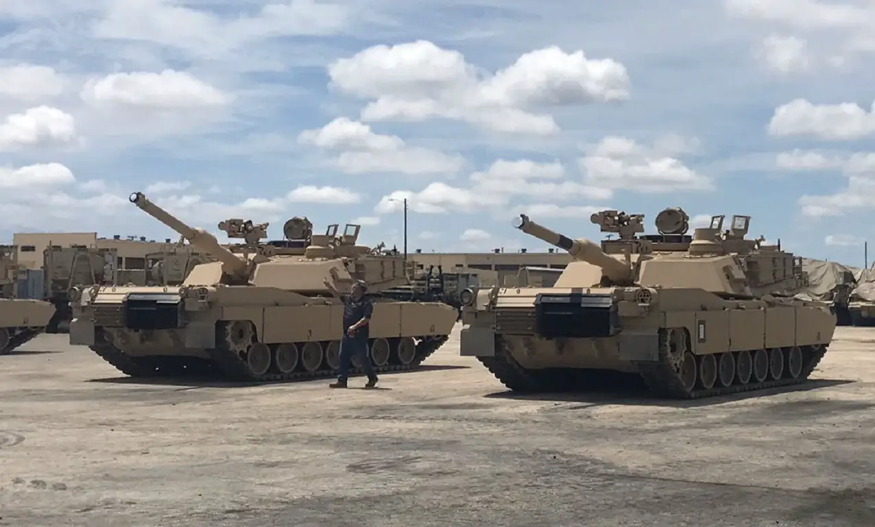 US Army 3rd Brigade Combat Team Receives New M1A2C Main Battle Tank