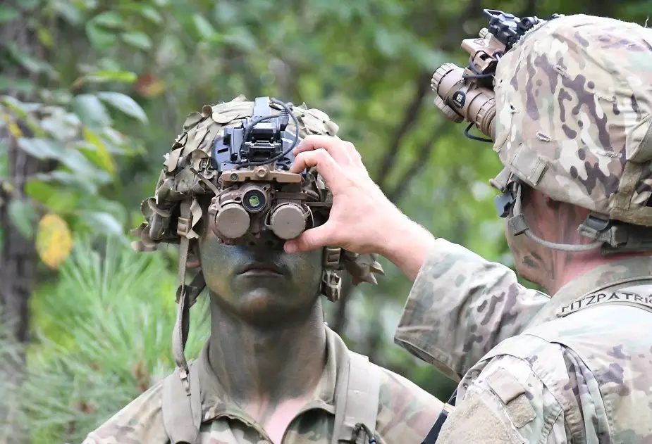  U.S. Army 10th Mountain Division Soldiers Test Enhanced Night Vision Goggle-Binocular (ENVG-B)