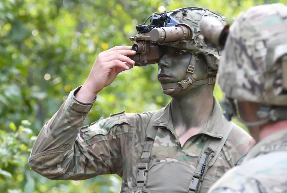  U.S. Army 10th Mountain Division Soldiers Test Enhanced Night Vision Goggle-Binocular (ENVG-B)
