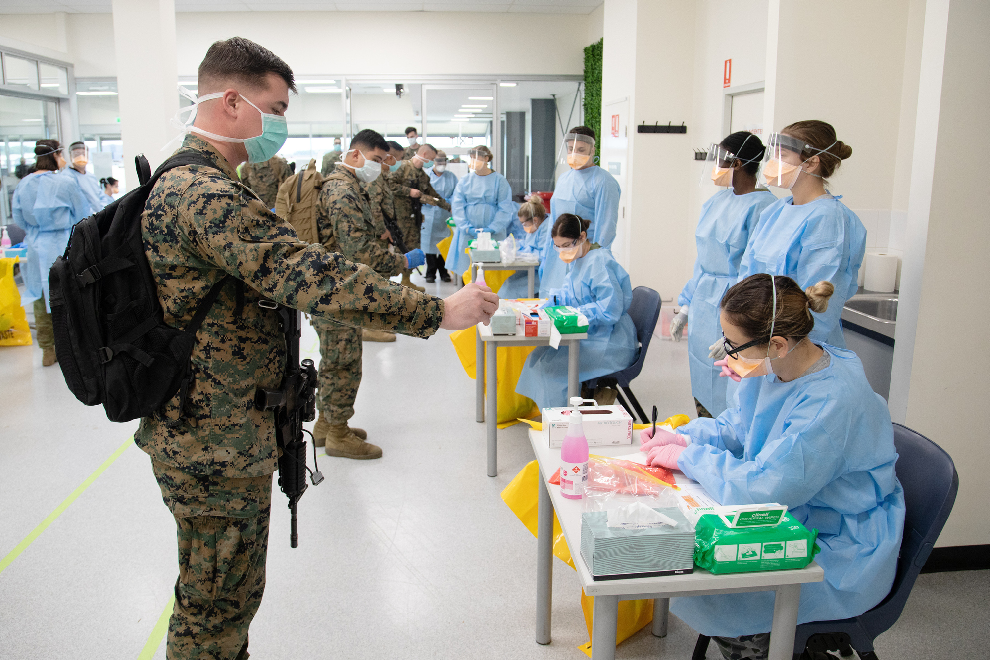 US Marines Arrive in Darwin, Begin 14-Day Quarantine