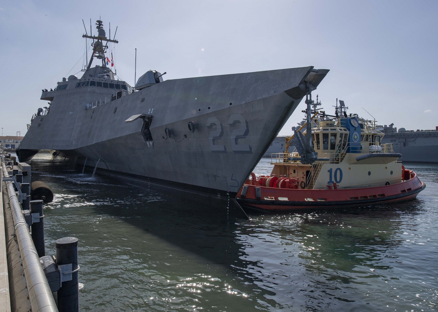 US Navy Littoral Combat Ship USS Kansas City Joins the Fleet