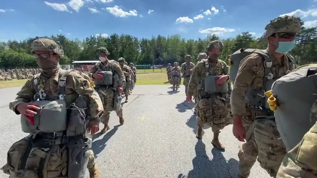 US Army 173rd Airborne Brigade Training B-Roll