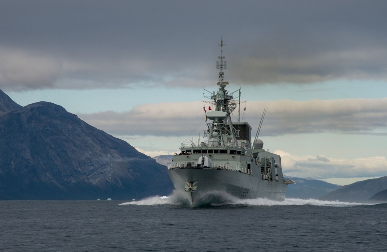 Royal Canadian Navy Halifax-class Frigate