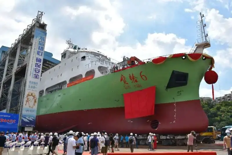 China Launches Shiyan-6 Research Vessel for South China Sea Exploration