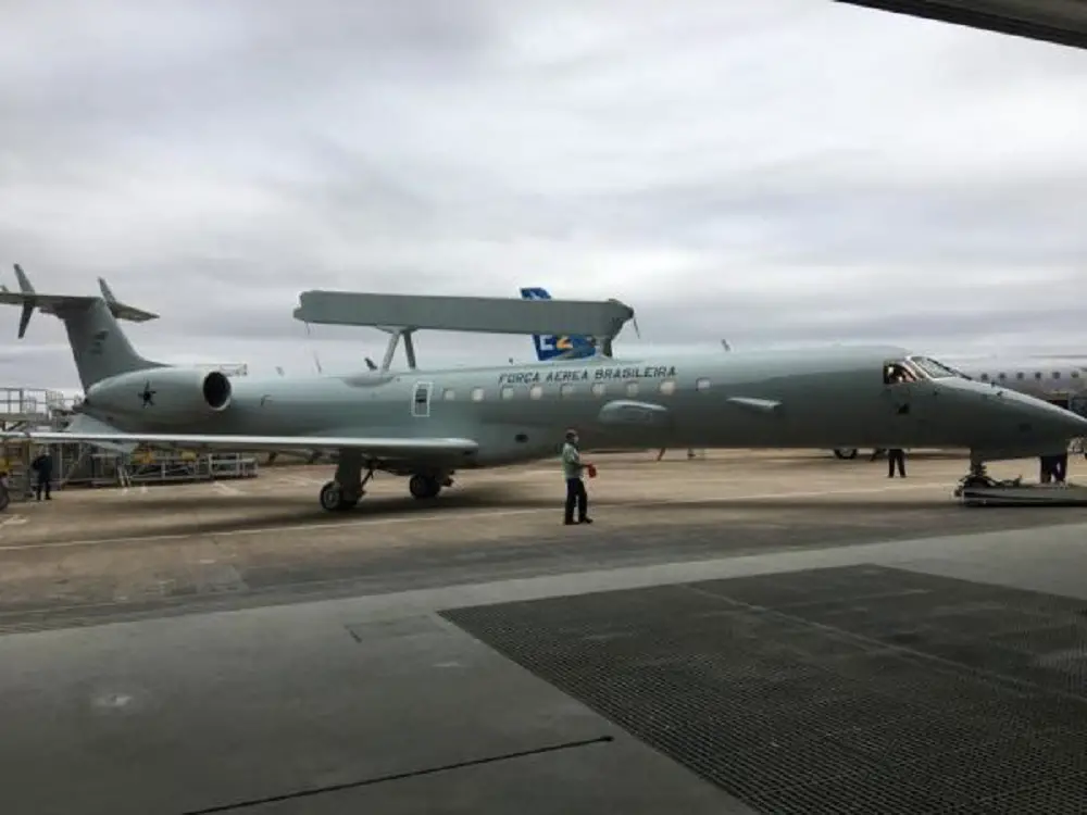 Embraer Completes Upgrade of First Brazilian Air Force E-99M AEW Aircraft