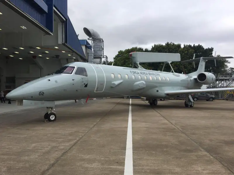 Embraer Completes Upgrade of First Brazilian Air Force E-99M AEW Aircraft